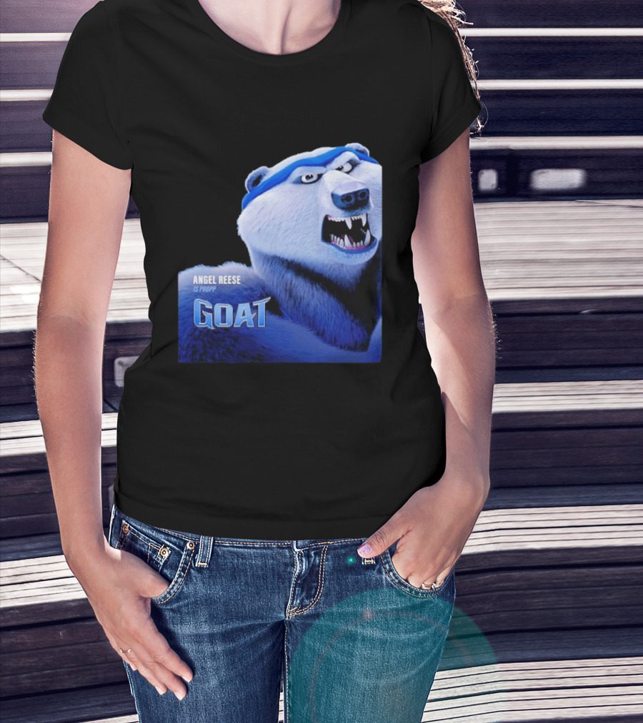 Angel Reese Goat Movie Propp Bear February 13 2026 T-Shirt