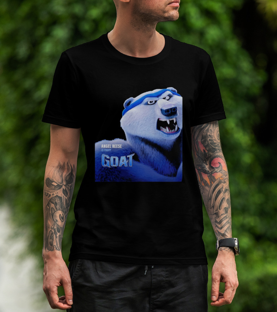 Angel Reese Goat Movie Propp Bear February 13 2026 T-Shirt