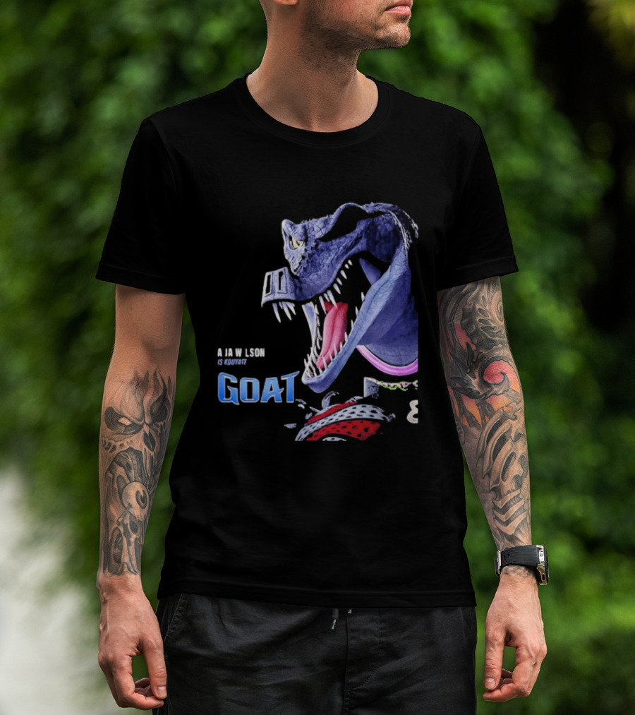 Aja Wilson Presents Goat Movie Kouyate Theatres February 13 2026 Dinosaur Monster T-Shirt