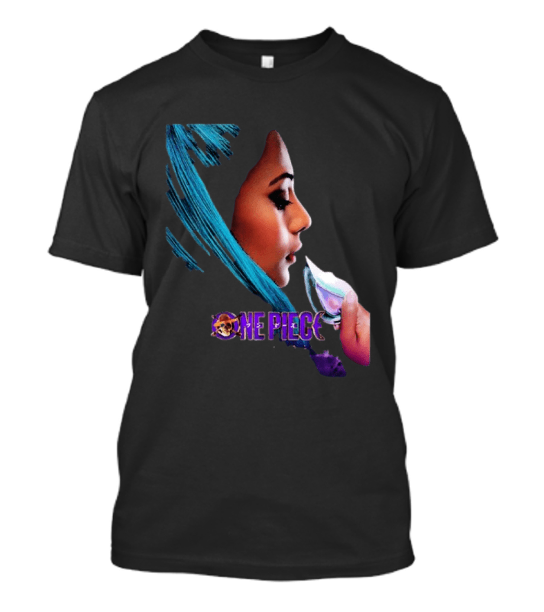 Miss Wednesday Nefertari Vivi One Piece Live Action Grand Line Journey T-Shirt