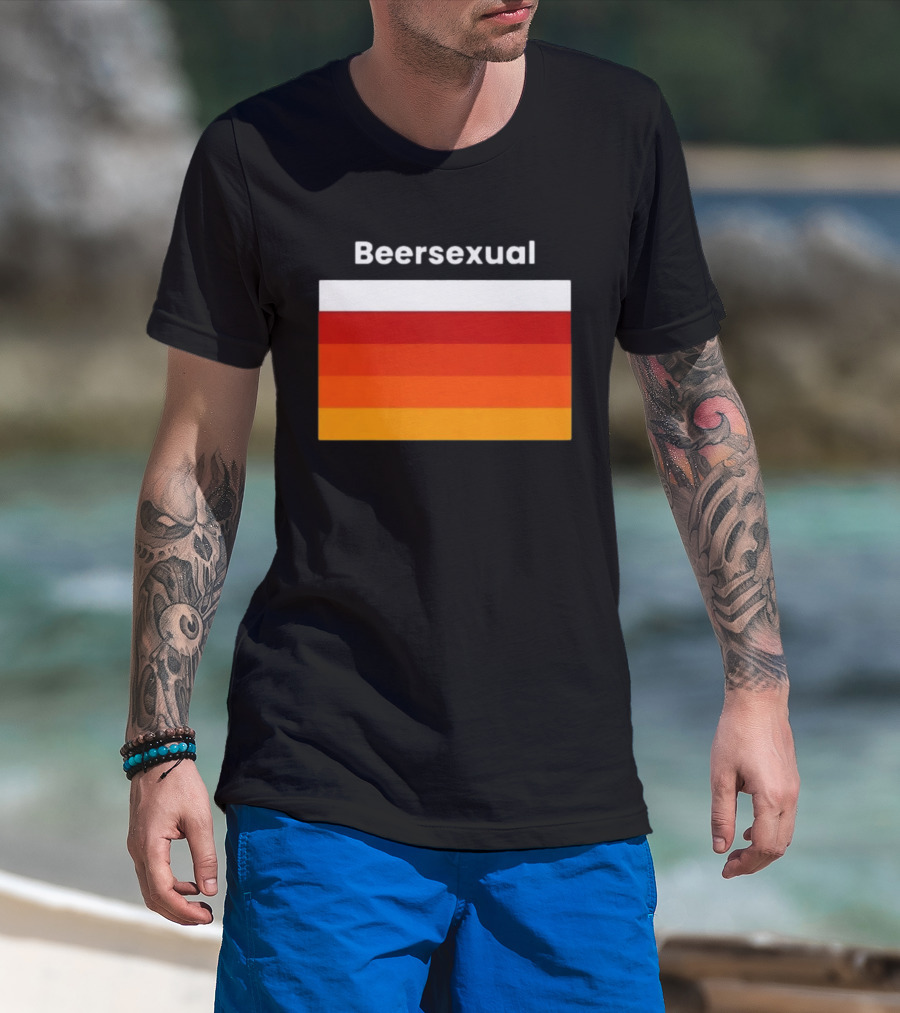 Beersexual Pride Rainbow Spectrum T-Shirt