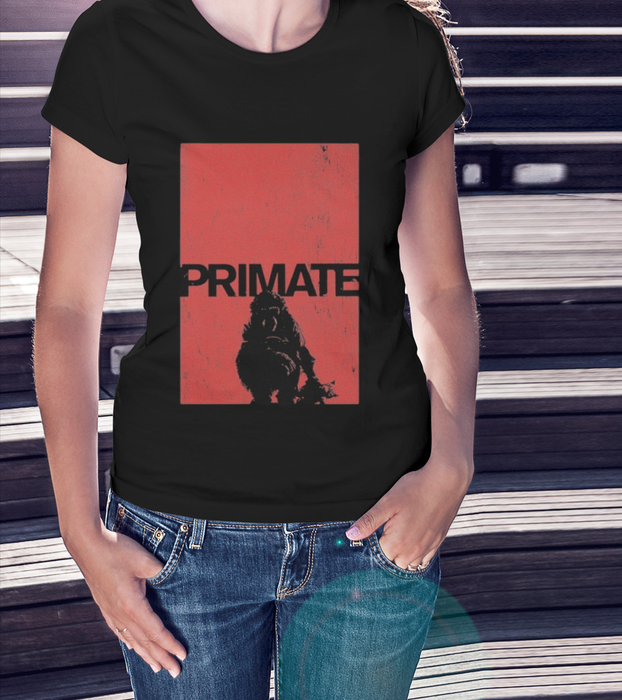 Primate Red Block T-Shirt