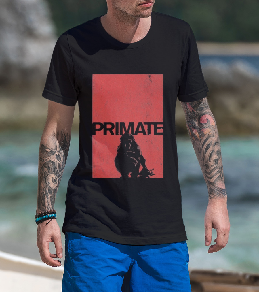 Primate Red Block T-Shirt