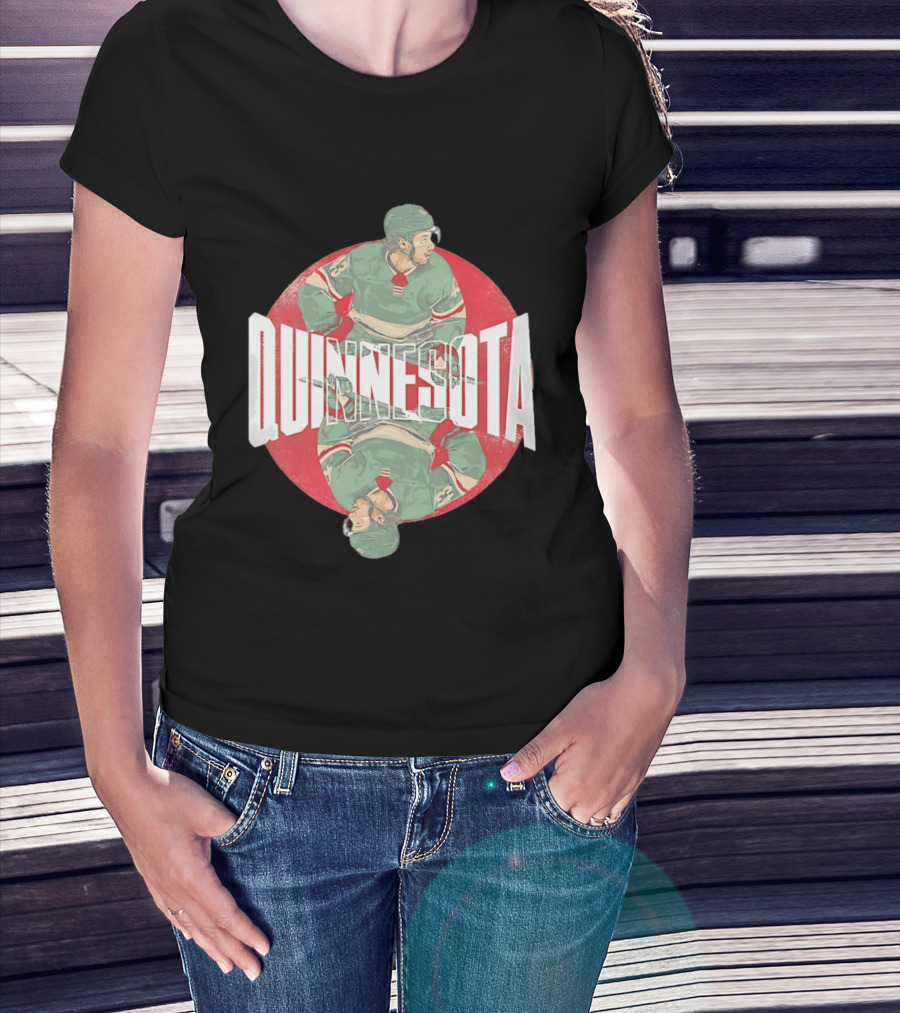 Quinnesota Reflect NHL Player Minnesota Hockey T-Shirt