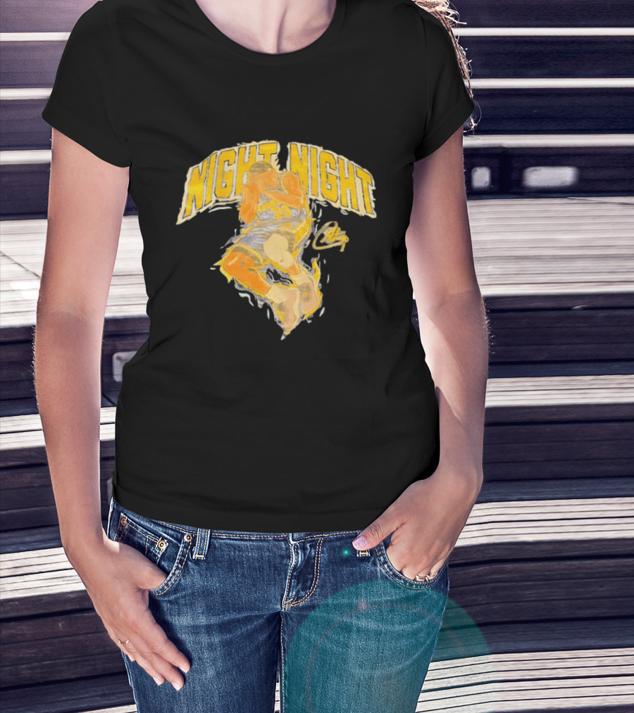 Stephen Curry Night Night Golden State Basketball 30 T-Shirt