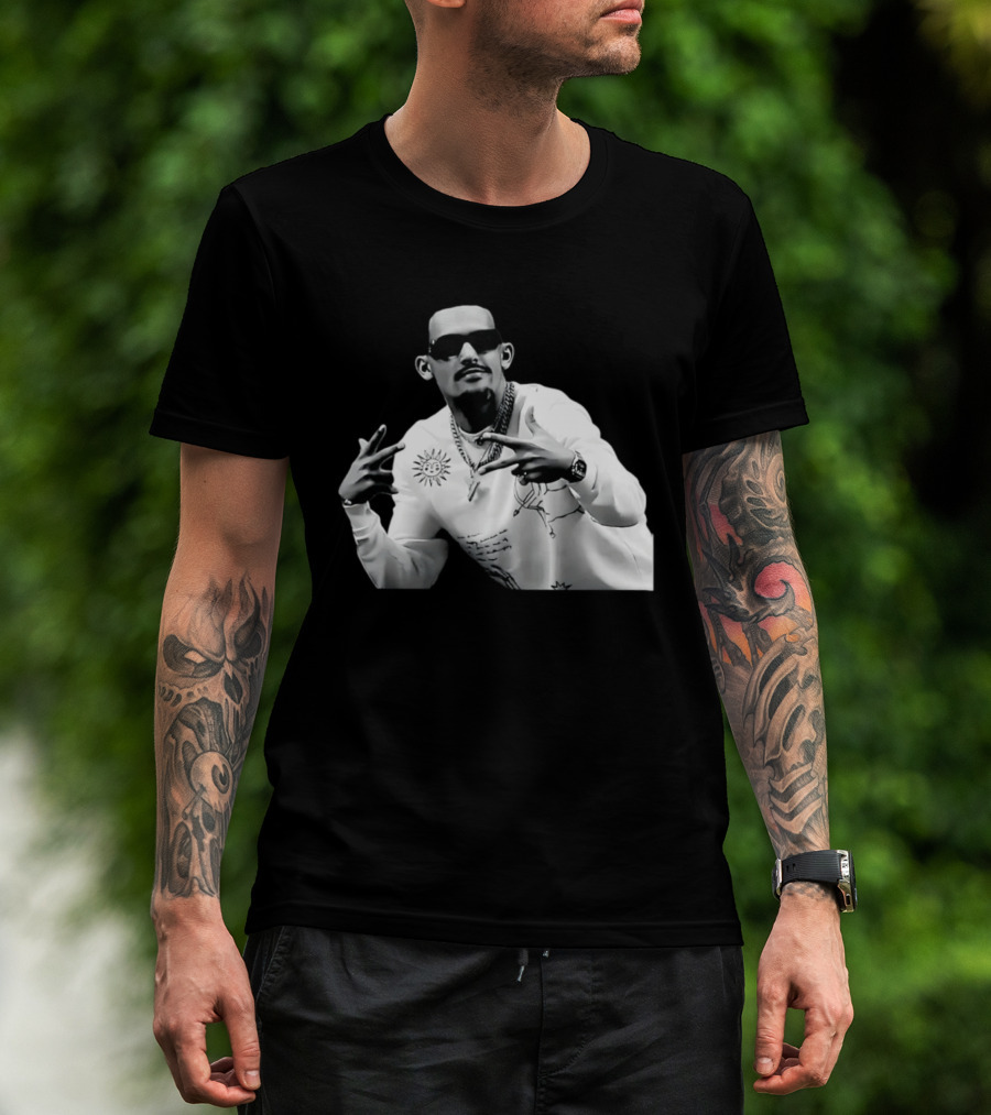 Trae Young Washington Wizards Hip Hop Hand Signarure T-Shirt