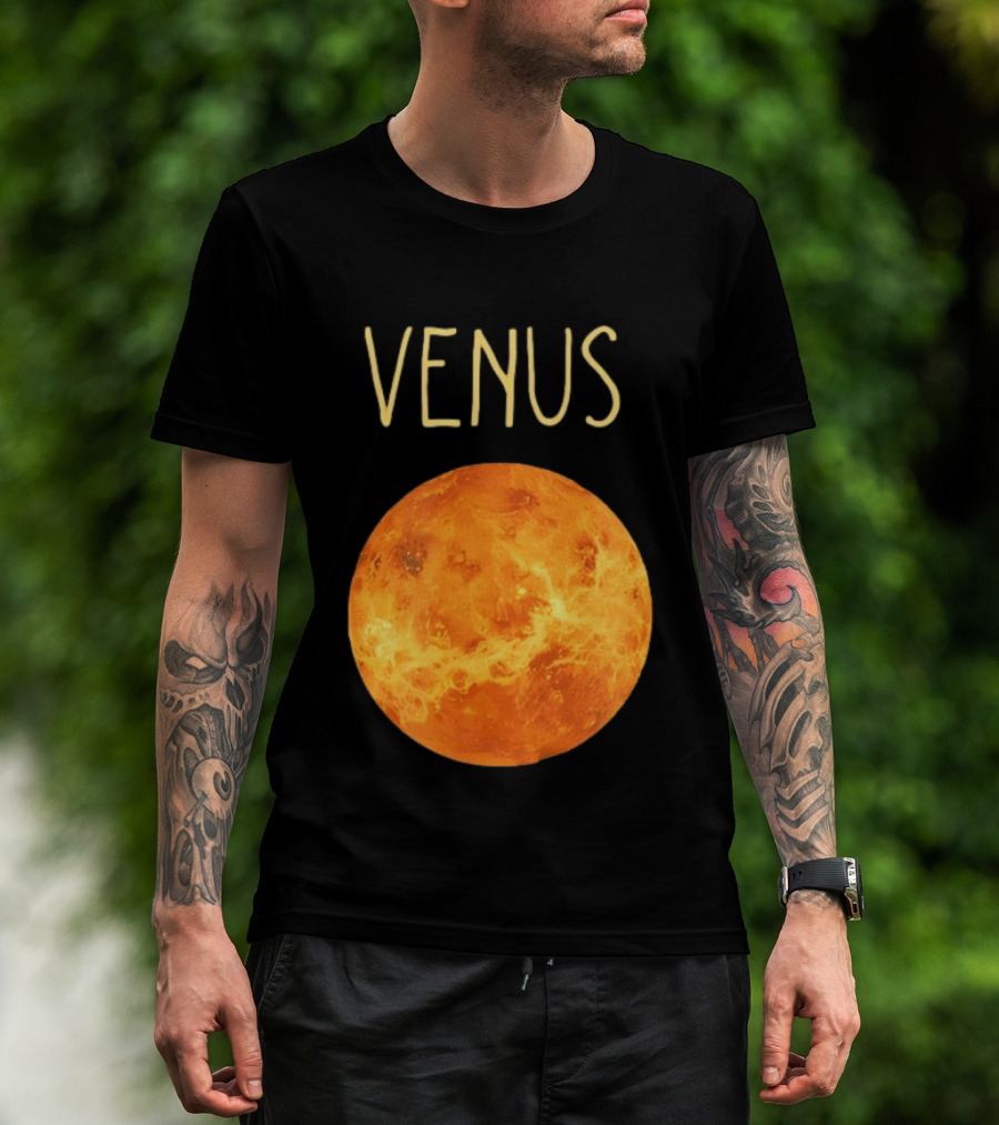 Venus Camiseta Planet Solar System T-Shirt