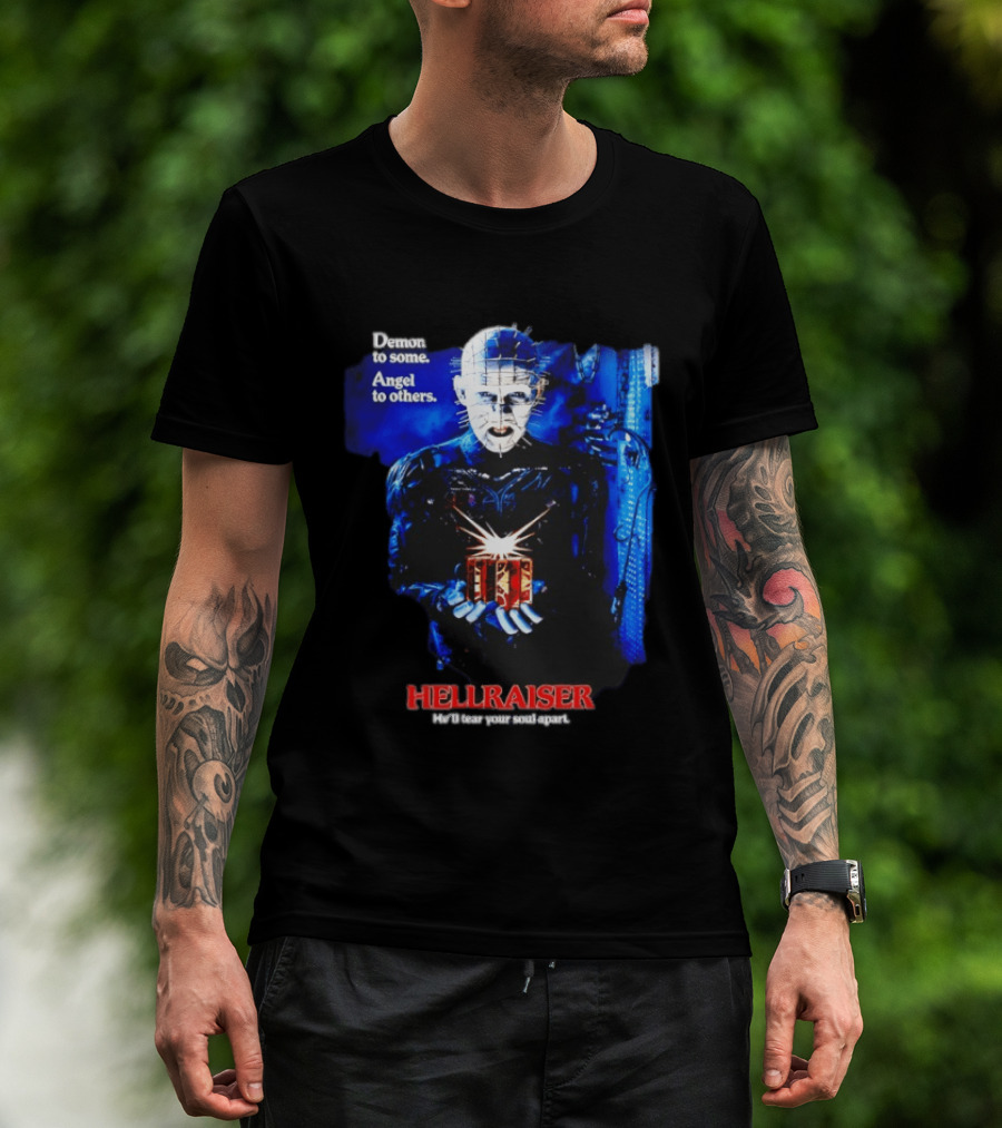 Hellraiser Demon To Some Angel To Others Iconic Horror T-Shirt