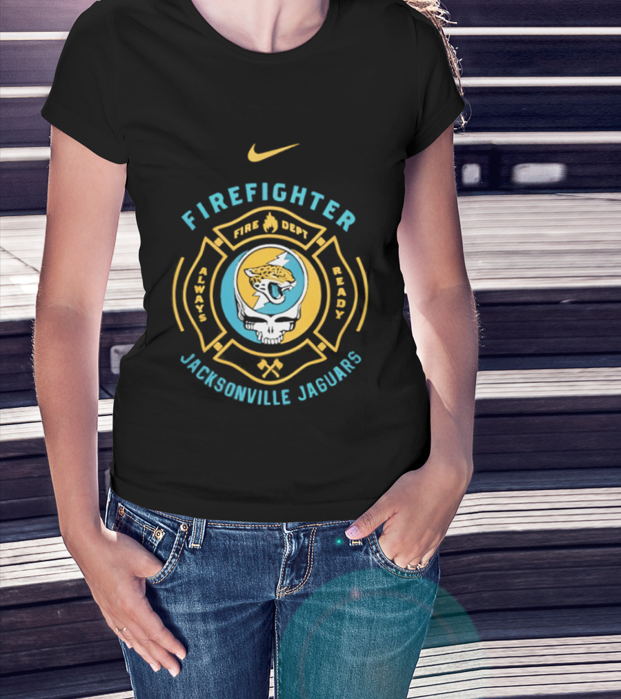 Jacksonville Jaguars Firefighter Nike Mashup T-Shirt