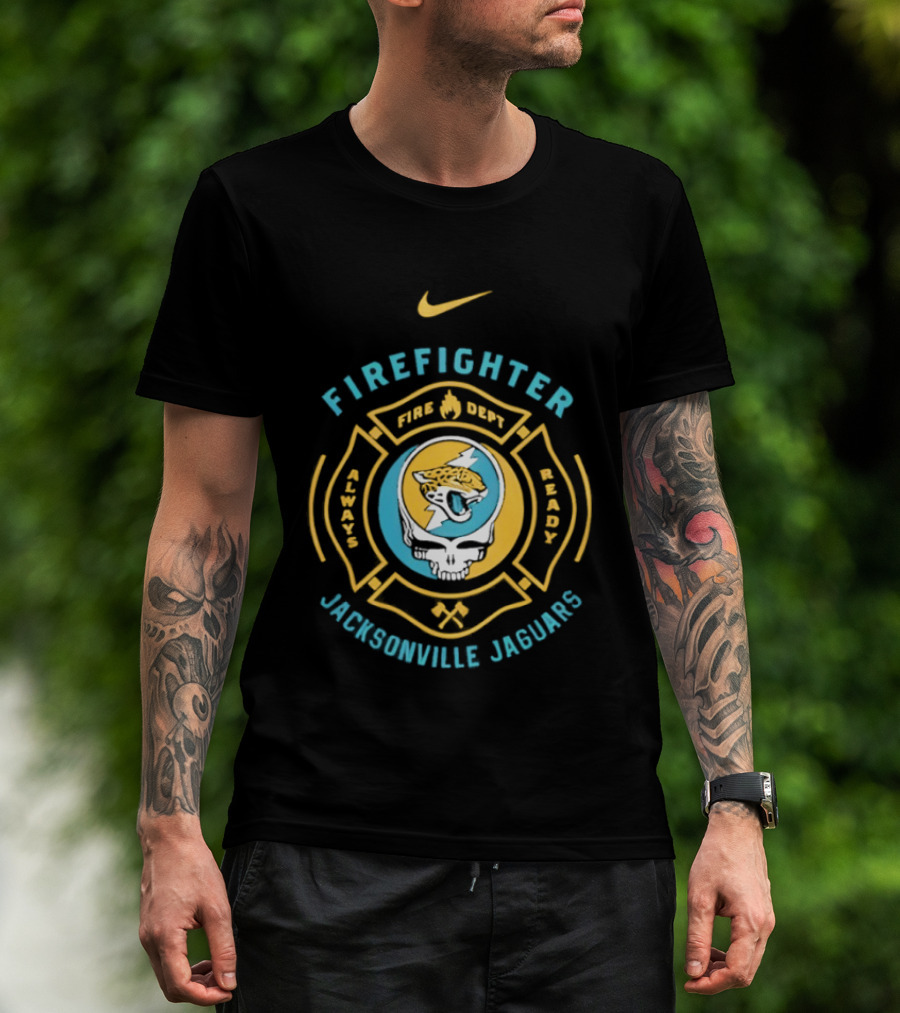 Jacksonville Jaguars Firefighter Nike Mashup T-Shirt