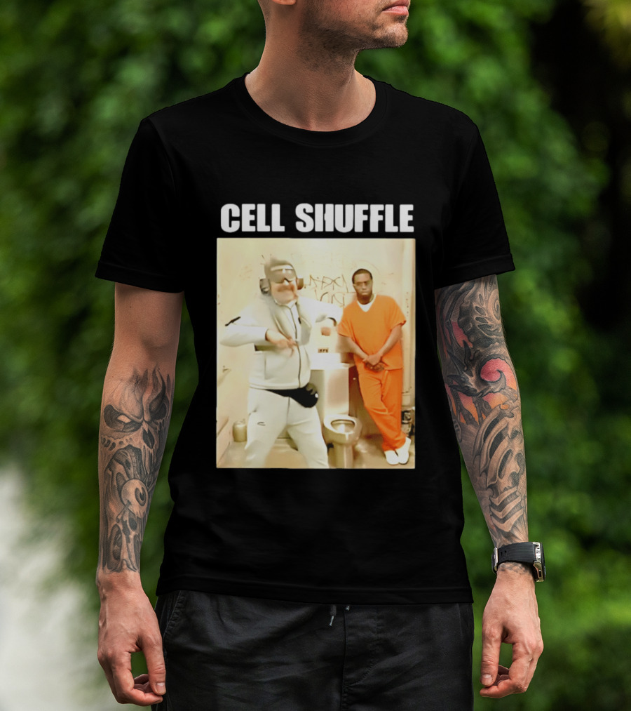Cell Shuffle Maduro Diddy Dance In Jail Scene T-Shirt