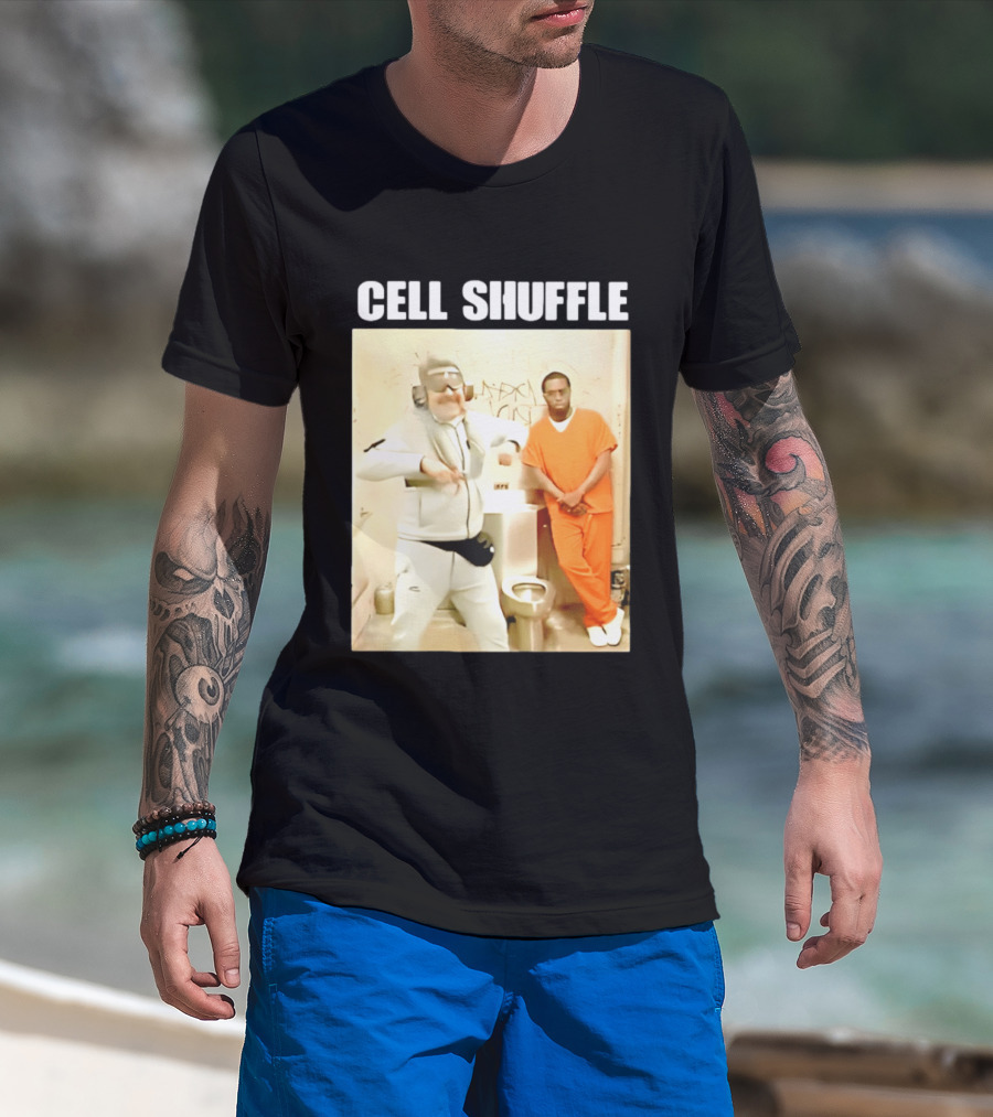 Cell Shuffle Maduro Diddy Dance In Jail Scene T-Shirt