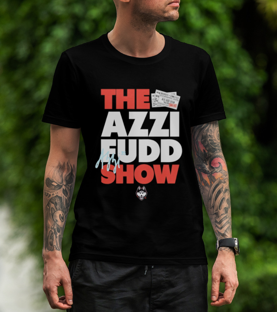 The Azzi Fudd Show UConn Huskies Basketball 35 T-Shirt