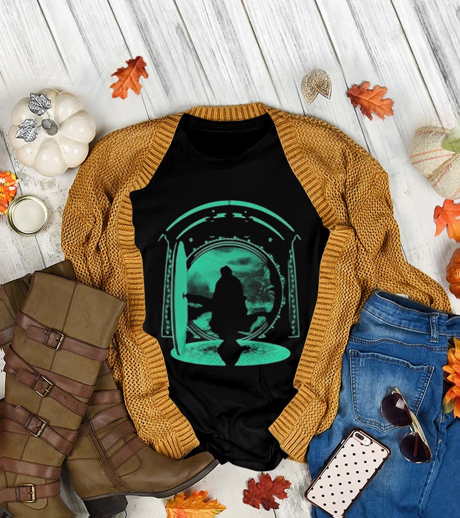 Hobbit Doorway Middle Earth Fantasy Adventure T-Shirt
