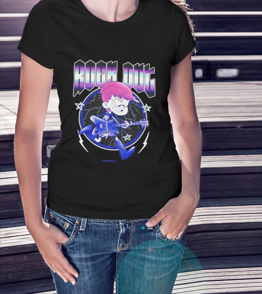 The Loud House Luna Loud Rock Out Guitar Star T-Shirt