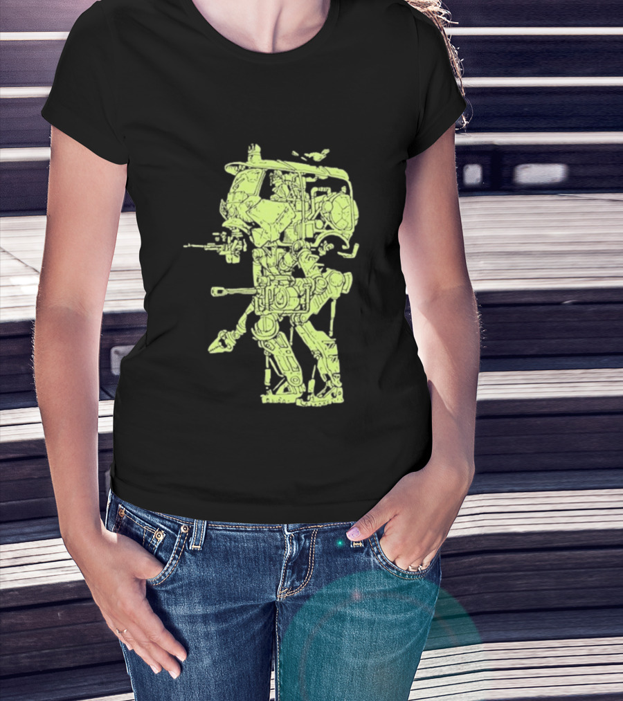 Wolf Parade Thin Mind Mech Walker Concept T-Shirt