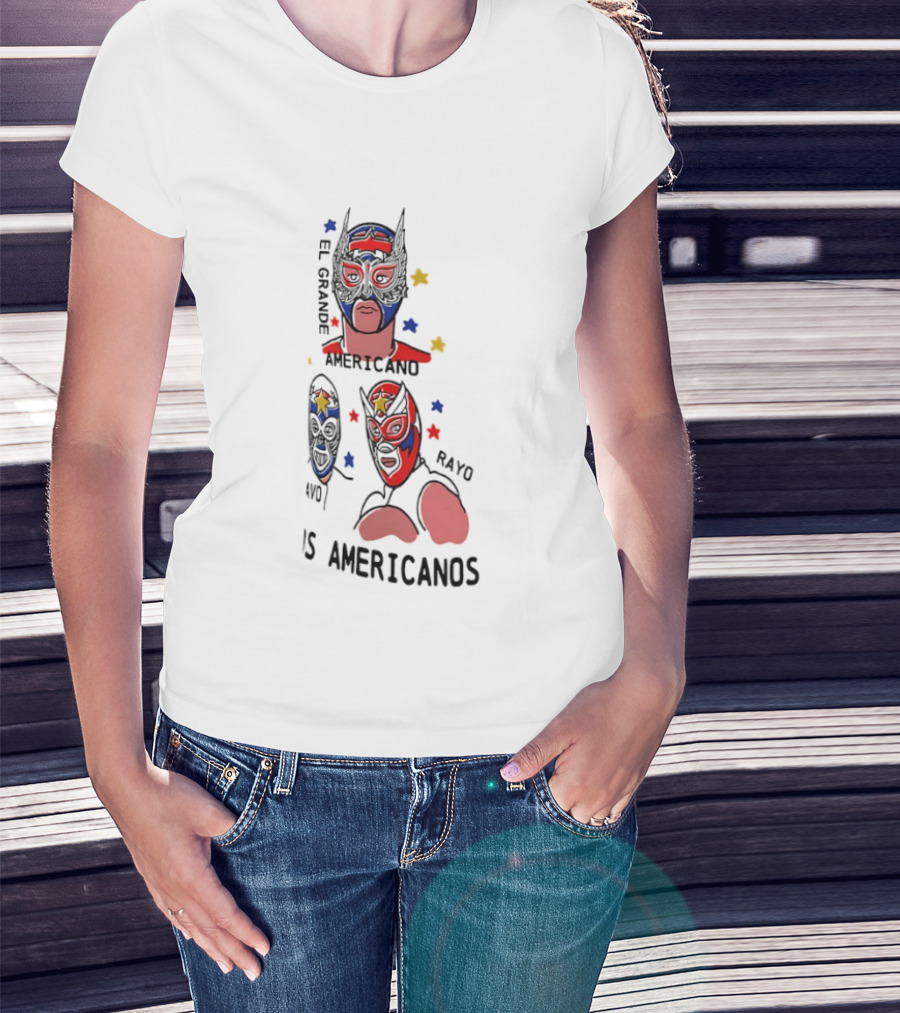 El Grande Americano Mu Muyo Mayo Es Americanos T-Shirt