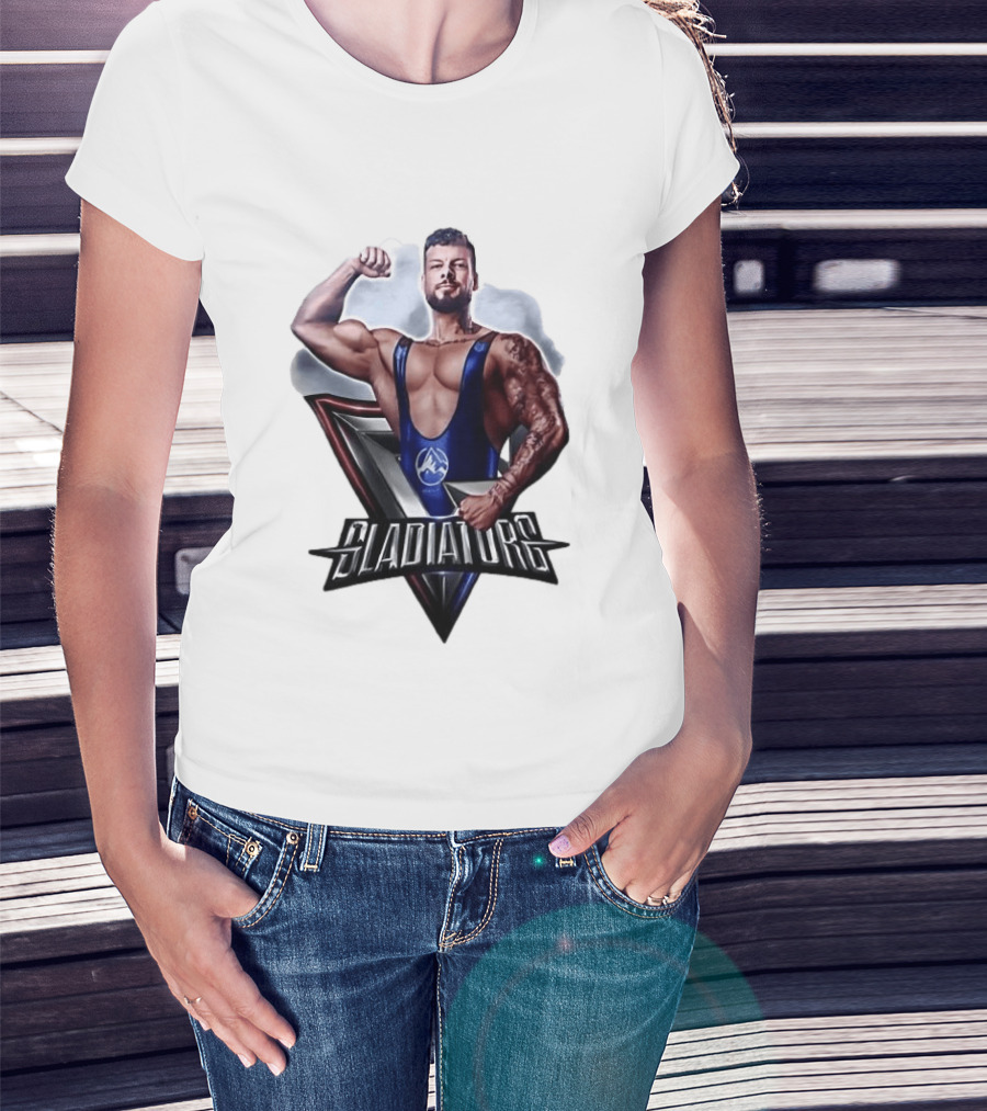 Gladiators TV Series Iconic Bodybuilder Pose T-Shirt