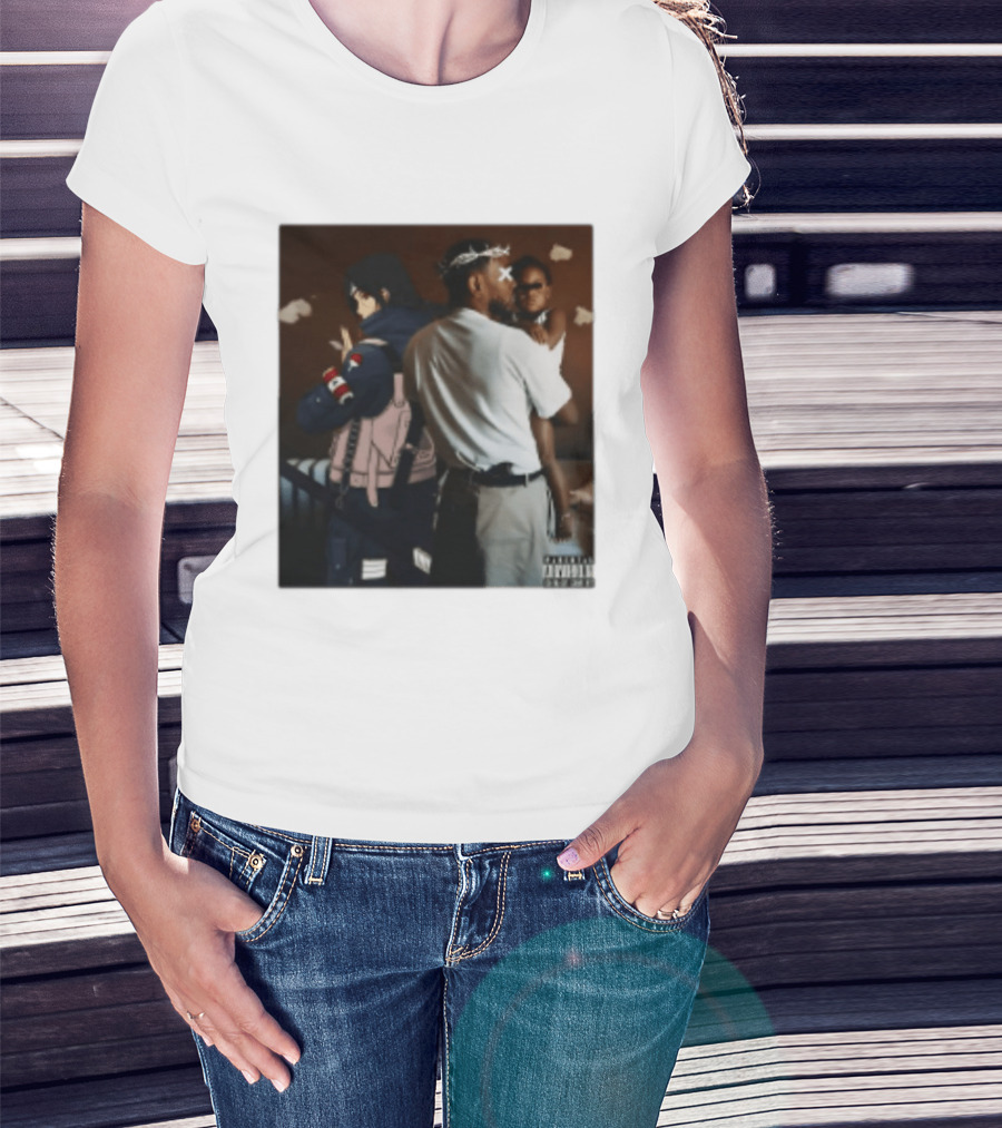 Mr Morale Kendrick Lamar Naruto Sasuke Collaboration T-Shirt