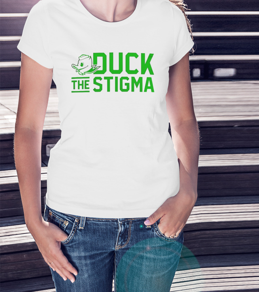 Oregon Ducks 2026 Duck The Stigma T-Shirt