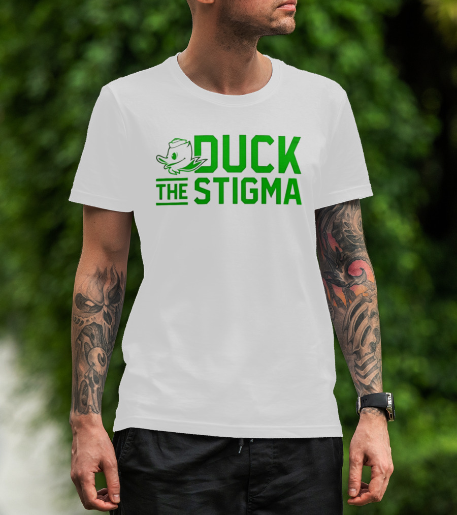 Oregon Ducks 2026 Duck The Stigma T-Shirt