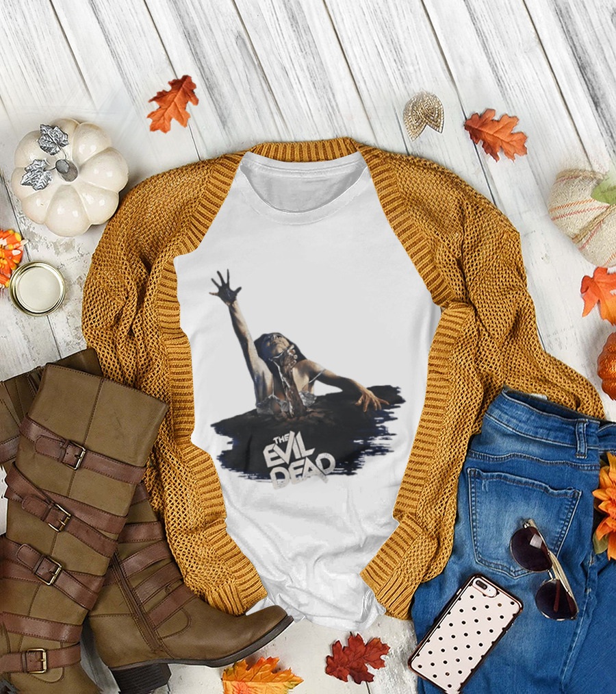 The Evil Dead Rising Hand Horror Movie T-Shirt