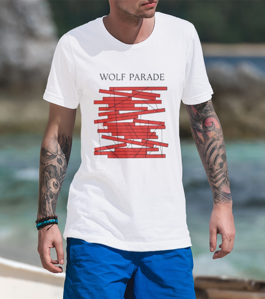 Wolf Parade Cry Cry Cry Album T-Shirt