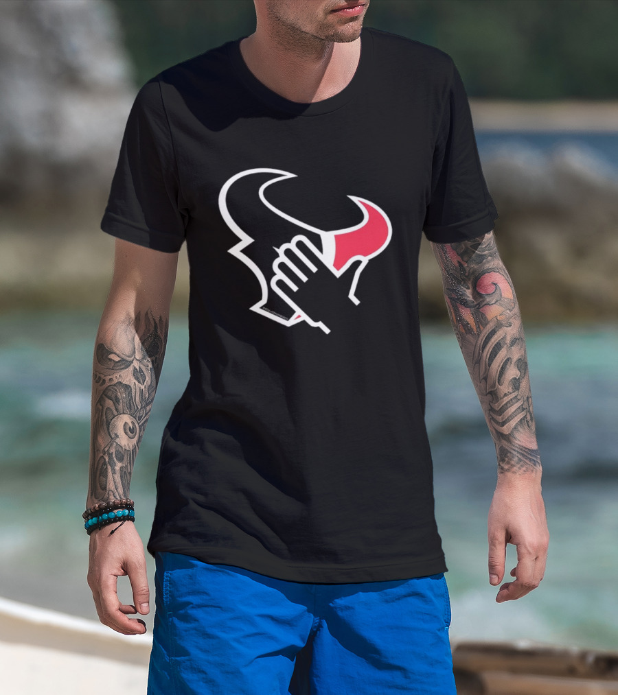 Houston Texans Meme Facepalm The Man Report T-Shirt