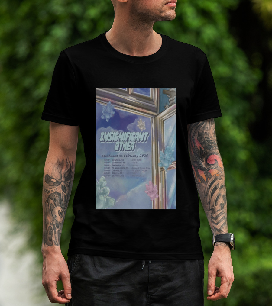 Insignificant Other Southeast US Tour February 2026 Concert Dates And Venues T-Shirt