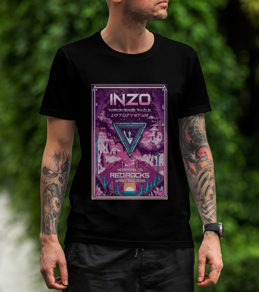 INZO Mirrorverse Finale Red Rocks Morrison CO April 3 2026 T-Shirt