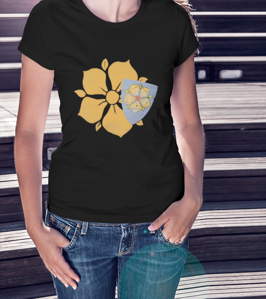 Kingdom Come Deliverance II Yellow Flower Emblem Vavak T-Shirt