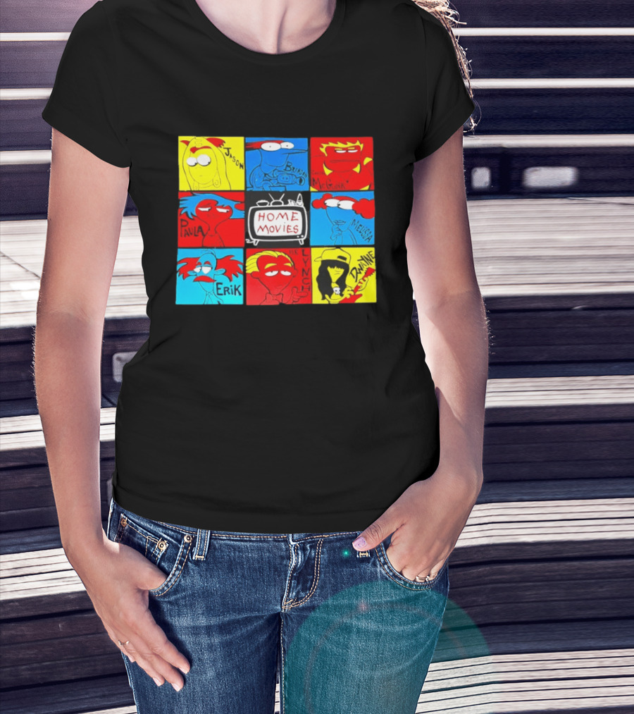 Home Movies Brendon Coach McGuirk Melissa Jason Paula Erik Mr. Lynch Dwaine T-Shirt