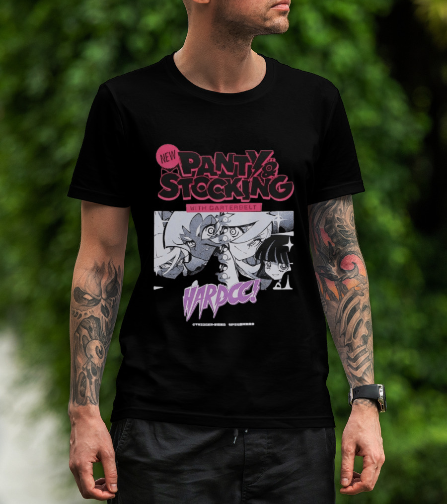 New Panty & Stocking With Garterbelt Hardcore Anime T-Shirt