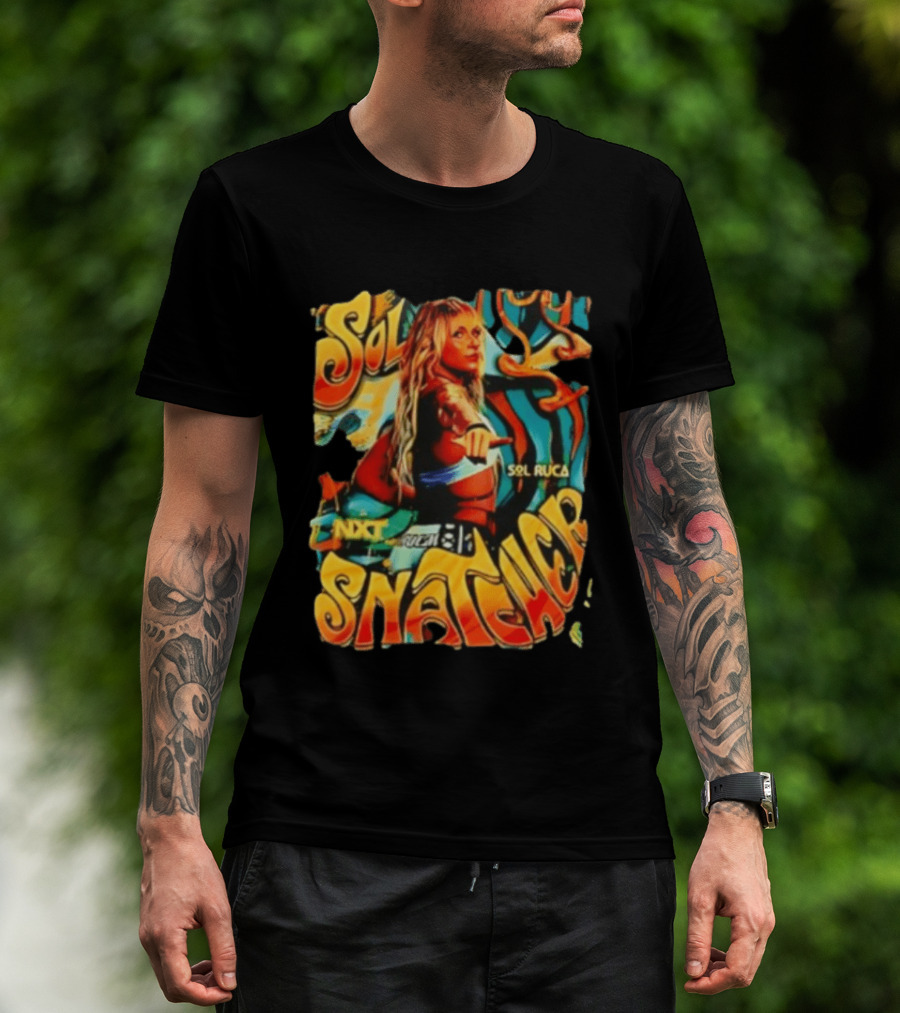 Sol Ruca NXT Sol Snatcher WWE Wrestling T-Shirt