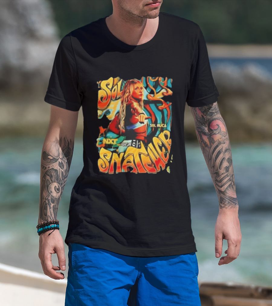 Sol Ruca NXT Sol Snatcher WWE Wrestling T-Shirt