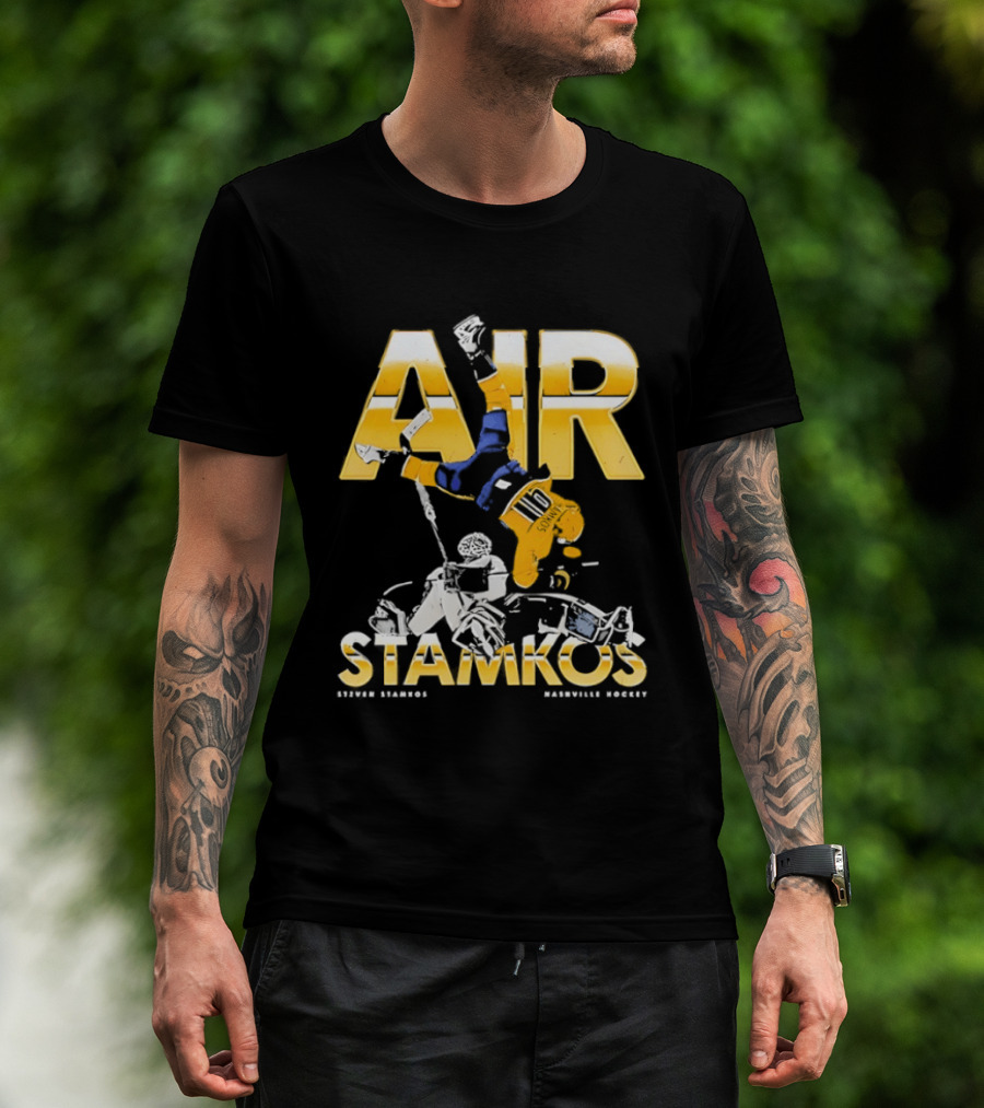 Steven Stamkos Nashville Predators Air Stamkos Hockey Fashion T-Shirt