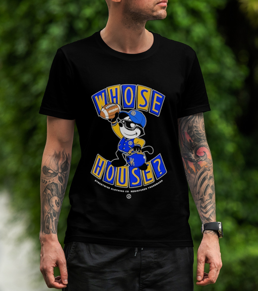 Whose House? Streetwise Football T-Shirt