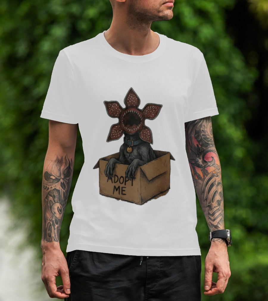 Adopt A Demogorgon Adopt Me Stranger Things Pet Box T-Shirt