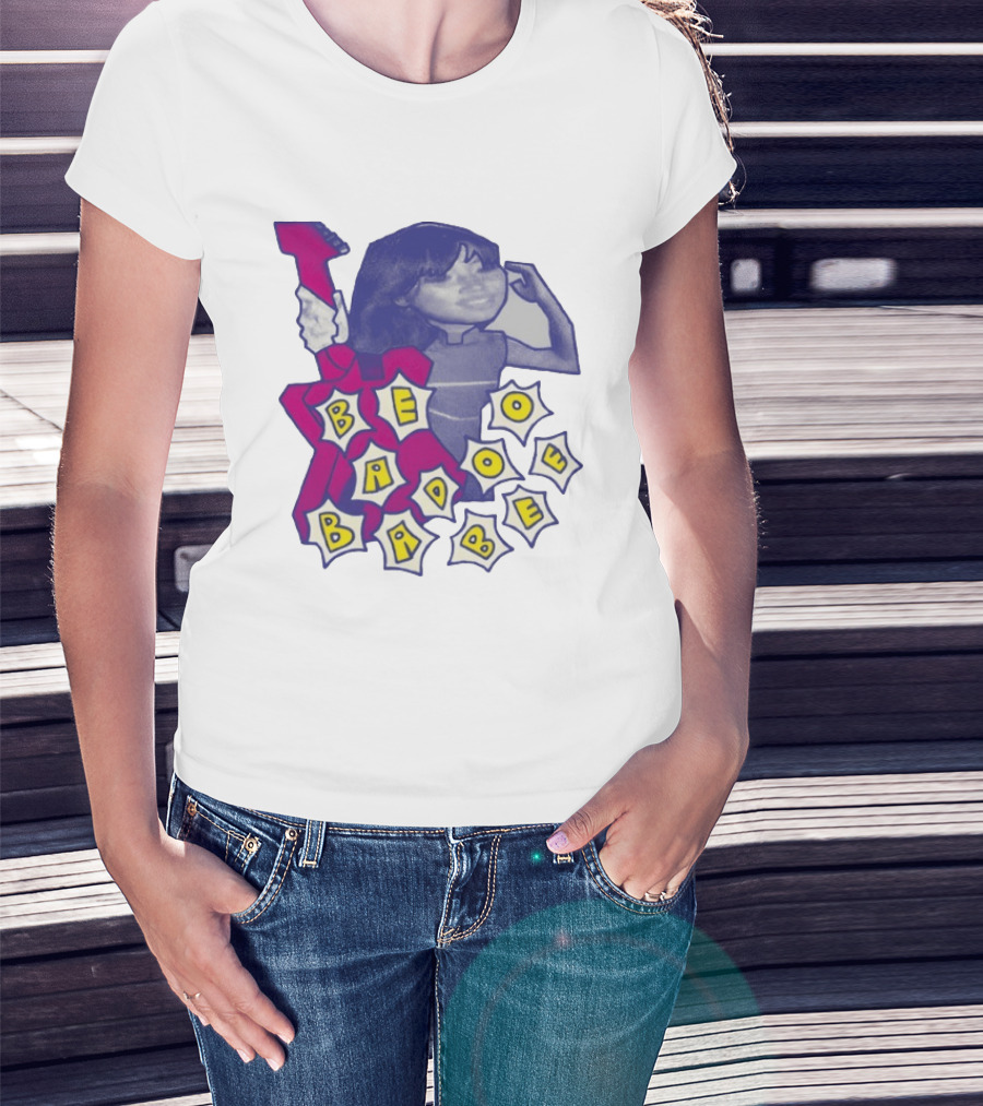 Beabadoobee Art Style Pop Graphic Guitar T-Shirt