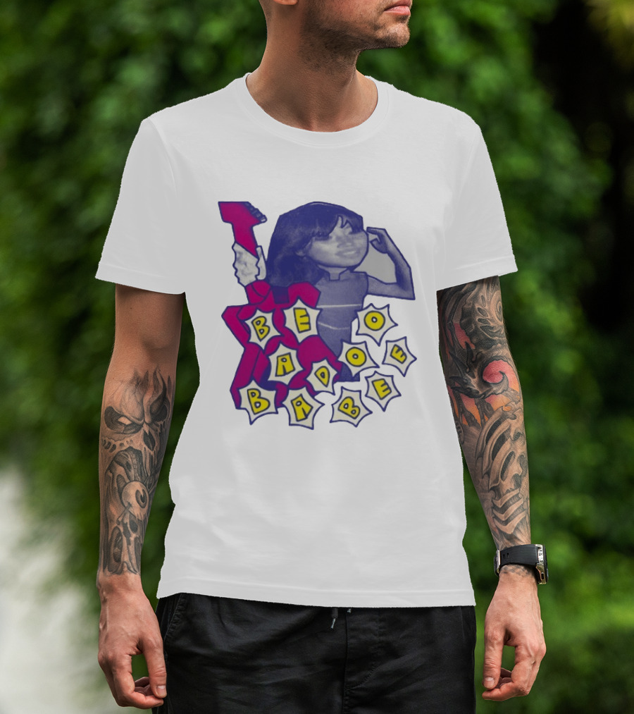 Beabadoobee Art Style Pop Graphic Guitar T-Shirt