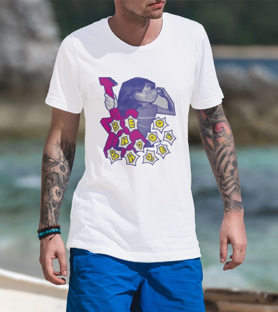 Beabadoobee Art Style Pop Graphic Guitar T-Shirt