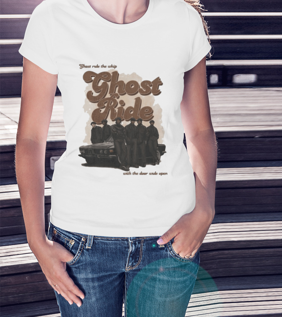 Ghost Ride Blk Odyssy Ghost Ride The Whip With The Door Wide Open T-Shirt