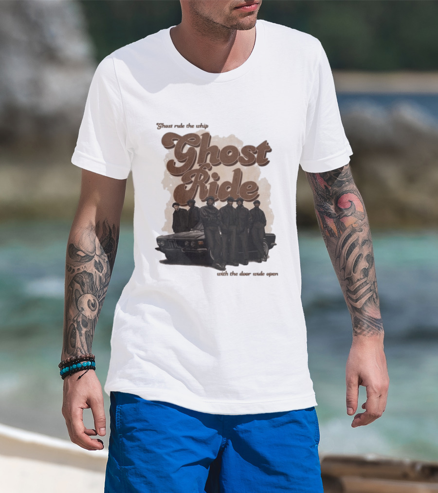 Ghost Ride Blk Odyssy Ghost Ride The Whip With The Door Wide Open T-Shirt