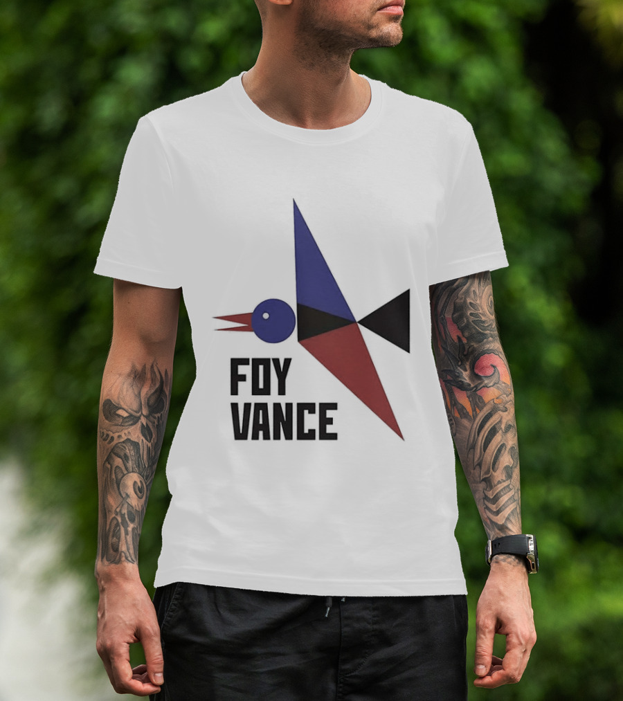 Foy Vance Bird Soul In Flight Lyric Geometry T-Shirt