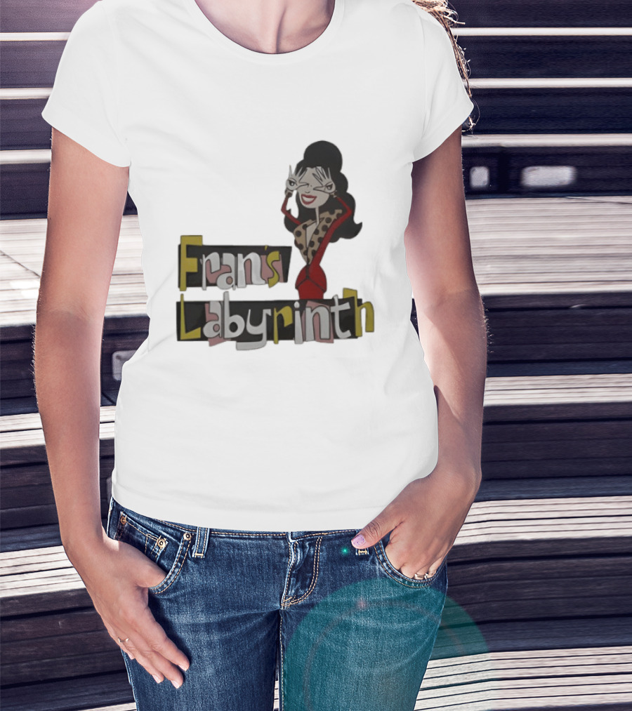 Fran's Labyrinth Surreal Chaos Culture Kickpunched T-Shirt