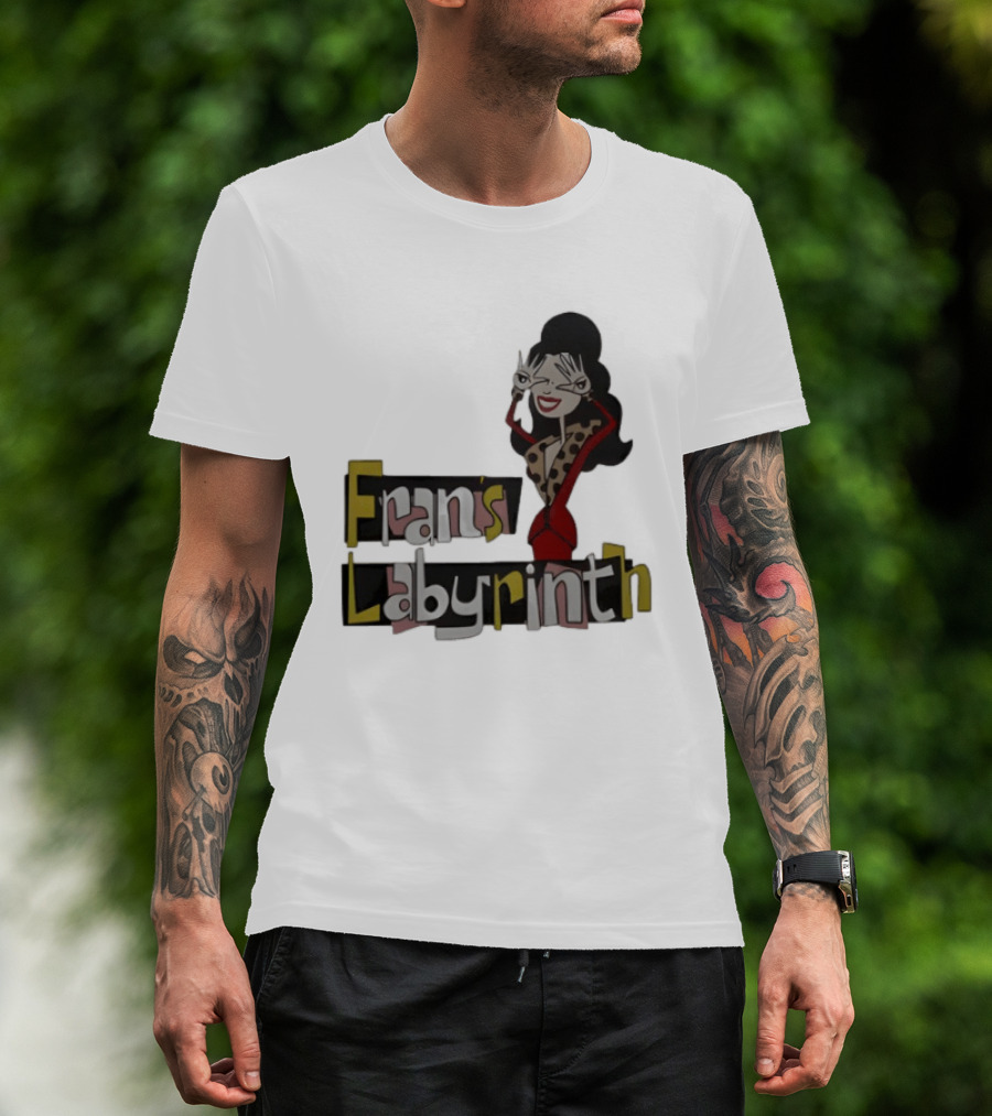 Fran's Labyrinth Surreal Chaos Culture Kickpunched T-Shirt