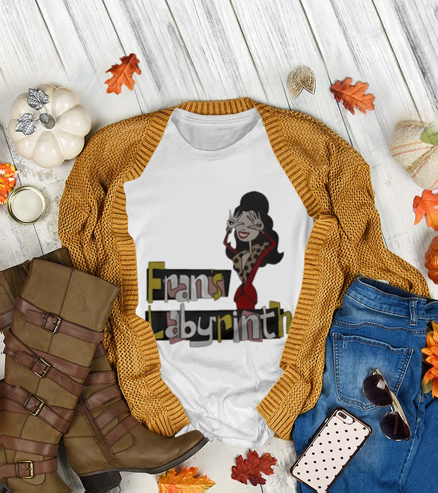 Fran's Labyrinth Surreal Chaos Culture Kickpunched T-Shirt