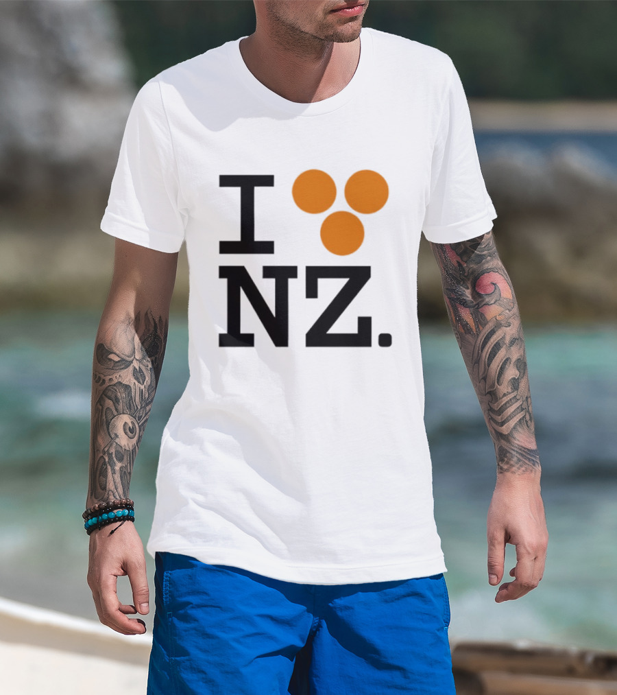 I Love NZ Orlando Bloom T-Shirt