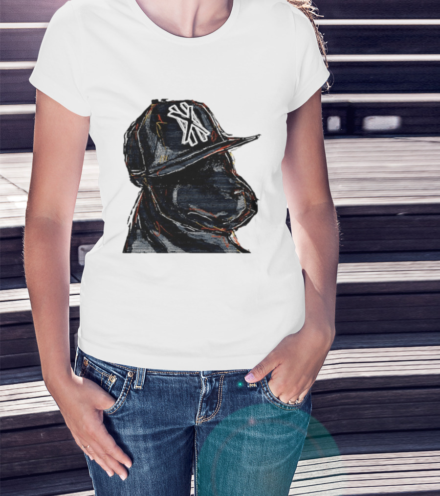 Labrador Retriever New York Yankees All Dogs Go To Heaven Cap T-Shirt