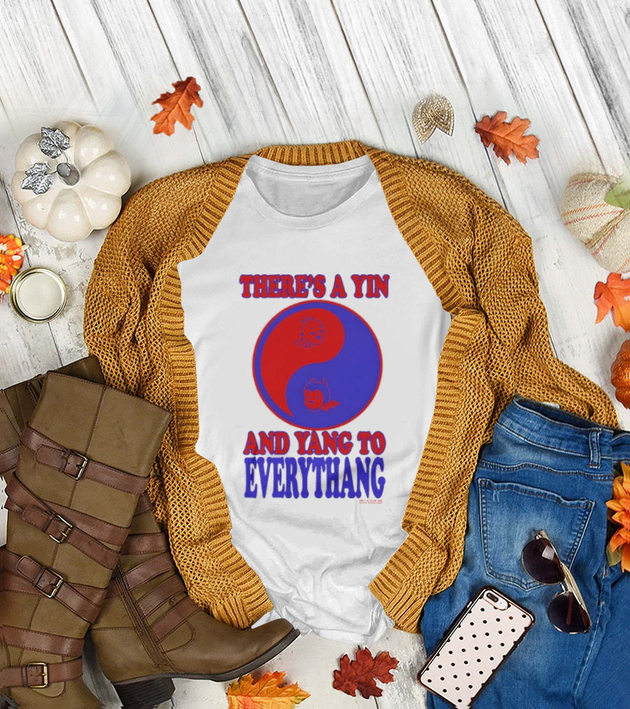 Yin Yang Duality With Angel Devil T-Shirt